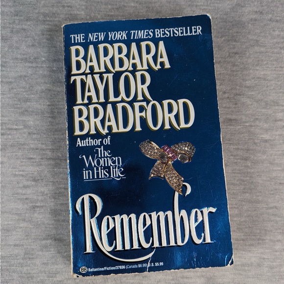 🍭 3/$10 Barbara Taylor Bradford: Remember (Paperback) - Picture 1 of 4